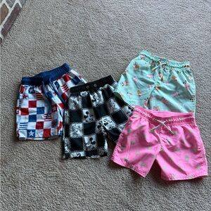 Lot of 4 Boys Swim Shorts